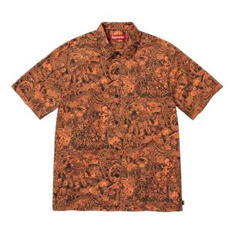 SUPREME SS26 Wombat S/S Shirt Orange SUP-SS26-334-ORG