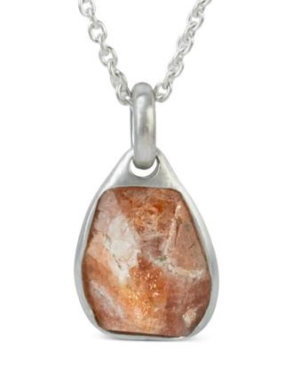 Parts Of Four sterling silver Halos sunstone necklace