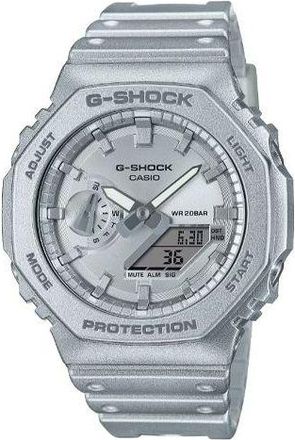 Casio G-Shock Digital-Analog Silver GA-2100FF-8AJF