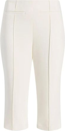 Cinq à Sept Pantaloni a vita alta - Bianco