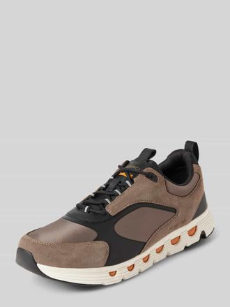 Geox Sneaker mit Schnürverschluss Modell SPHERICA in Beige, Größe 42