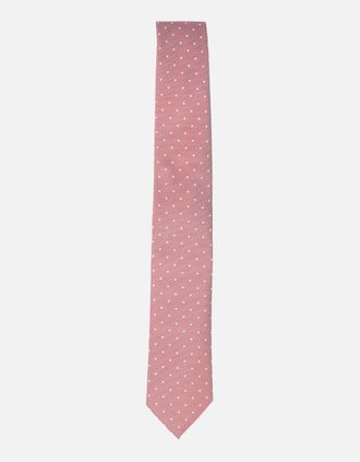 HUGO BOSS Mens 7.5 CM Tie - Silk Blend 7.5cm Tie - Pink - Size: ONE size