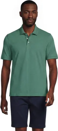 Lands End Short Sleeve Performance Mesh Pique Polo in Mineral Aqua at Nordstrom, Size Xx-Large