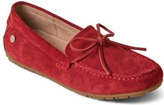 Minnetonka Moc Toe Driving Loafer in Red at Nordstrom, Size 8.5