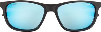 O'Neill Rectangle Mens Matte Black Blue Mirror Polarized ONS-9025 2.0 - One Size