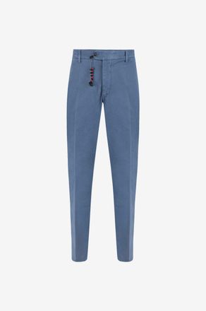 Marco Pescarolo Bundfaltenhose aus Baumwolle Vento