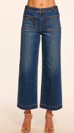 Ramy Brook Gemma Patch Pocket Jeans In Med Wash
