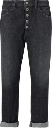 Dondup Pantaloni Koons Bot Gioie - - Jeans - Donna - Nero - W28