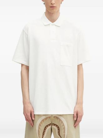 Human Made Polo con ricamo - Bianco