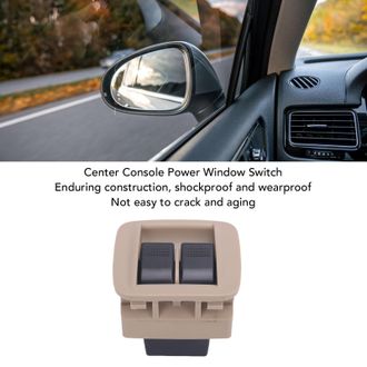 OEM Interruptor De Elevalunas El&eacute;ctrico Para Consola Central, Compatible Con Mazda Miata 1998-2000 (nc11-66-350b), Color Beige