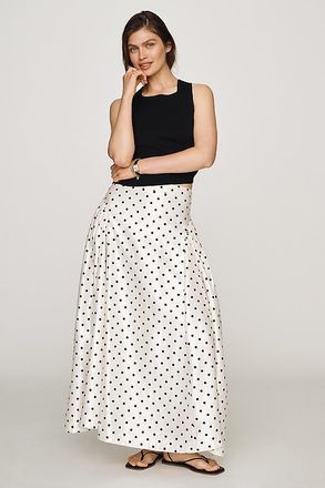 endless rose Polka Dot Midi Skirt