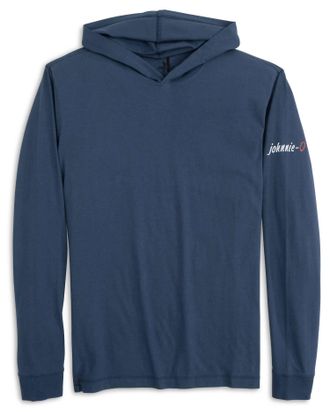 Johnnie-O Mens Edison T-Shirt Hoodie In Wake