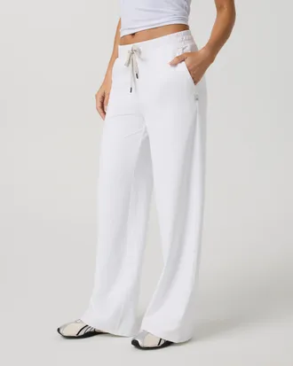 Vuori Clothing Halo Essential Wideleg Pants - Shorts | White | XS, Size Extra Small