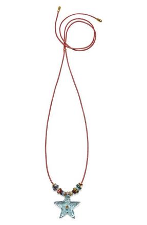 Lizzie Fortunato Mare Starfish Beaded Cord Necklace in Multi at Nordstrom