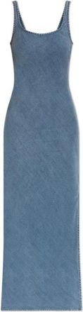 Sams&oslash;e & Sams&oslash;e Jurk Sasunna - Dames - Maxi kleedjes - Blauw - XL - Kleedjes