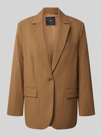 Mango Relaxed Fit Blazer mit Pattentaschen Modell SYSTECK in Camel, Gr&ouml;&szlig;e XL