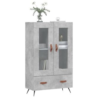 Berkfield Home Highboard Concrete Grey 69.5x31x115 cm Engineered Wood