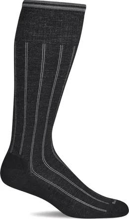 Sockwell High Rise Rib Wide Calf Compression Socks in Black at Nordstrom, Size Large/x-Large