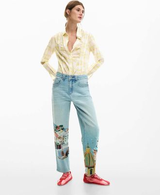 Desigual Amalfi - Jeans blu