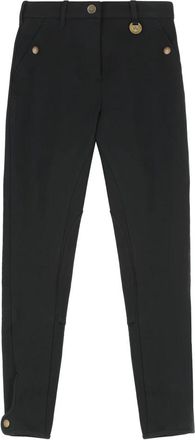 Burberry Slim-fit Trousers, female, Black, Size: 2XS Jodhpur Trousers