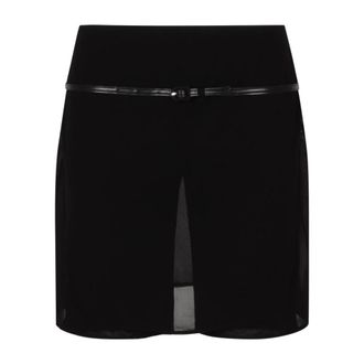 Courr&egrave;ges Dames, Rokken, Zwart, Maat: XS Jersey