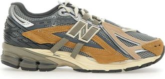 New Balance Sneakers, female, Multicolor, 7 UK, Smoky Grey Camel Mesh Trainers