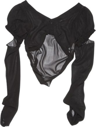 Acne Studios Blouse - Dames - Blouses - Zwart - S - Overhemden