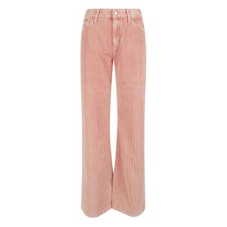 7 For All Mankind Mujer, Pantalones, Rosa, Talla: W24