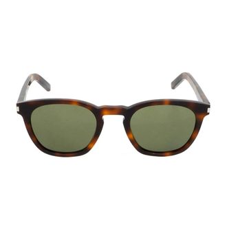 Saint Laurent Sunglasses, unisex, Brown, Size: 49 MM SL 28 Sunglasses