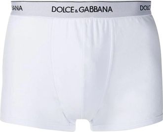 Dolce & Gabbana Boxer Con Ricamo-Uomo