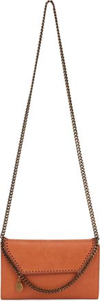Stella McCartney Womens Shoulder Bag Falabella Tangerine Polyester