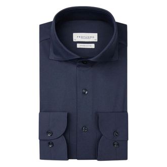 Profuomo Hombre, Camisas, Azul, Talla: 2XL