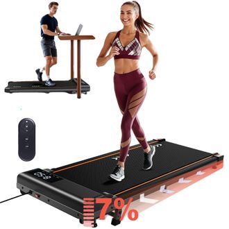 OEM Cinta De Correr Walking Pad, Velocidad De 1 A 6 Km/h, Inclinaci&oacute;n Ajustable De 0 A 7%, Capacidad De Carga De 110 Kg, Cinta De Correr Multicapa, Dise&ntilde;o