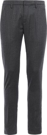Dondup Gaubert Slim-fit Broek - Heren - Slim Fit Broeken - Grijs - W31 - Wol - Broeken