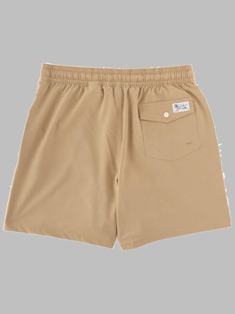Polo Ralph Lauren Stretch Polyester-Elastane Swim Shorts - Beige