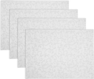 Lenox Set Of 4 Opal Innocence Placemats
