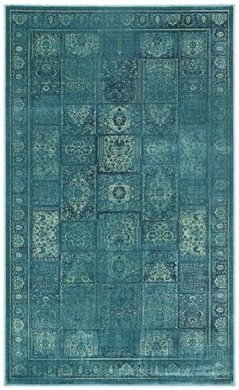 Safavieh Alfombra viscosa blu/multicolore 122 x 170 cm