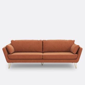 La Redoute Interieurs 3-, 4- of 5-zits fluwelen zetel, TOPIM