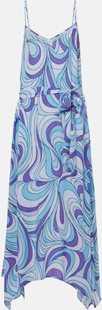 Melissa Odabash Abito lungo Adelyn con stampa