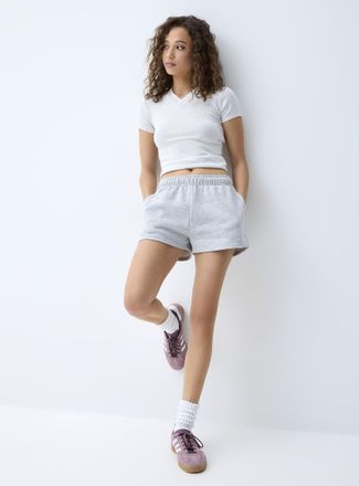 Twik Womens Fleece mini short