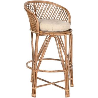 BB Taburete Home Esprit Natural 55 X 50 X 100 Cm