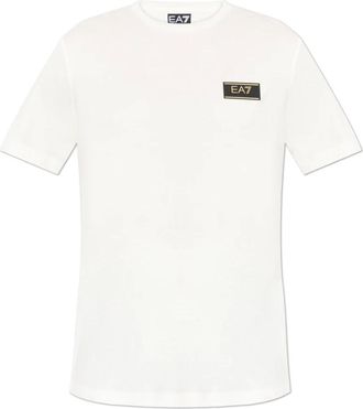 Emporio Armani Emporio Armani Ea7, Hombre, Camisetas, Blanco, Talla: L