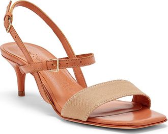 Cinq &agrave; Sept Sophie Ankle Strap Sandal in Sahara/saddle at Nordstrom Rack, Size 7.5Us / 37.5Eu