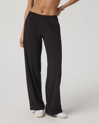 Vuori Clothing Villa Everyday Wideleg | Black | XS, Size Extra Small