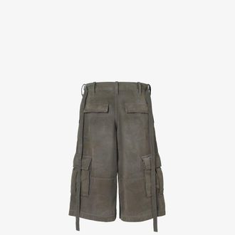 Fendi H26 Cargo Shorts - Sage