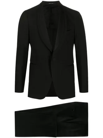 Tagliatore Completo due pezzi aderente - Nero