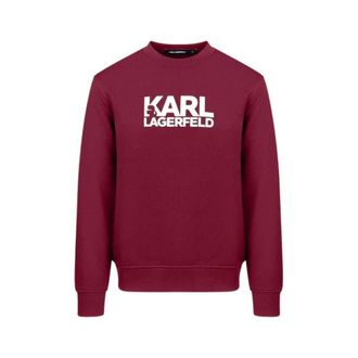 Karl Lagerfeld Hoodies & sweatvesten, Heren, Bruin, S, Katoen, Sweatshirt