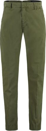 Hand Picked Mantova Katoenen Broek - Heren - Slim Fit Broeken - Groen - W30 - Katoen - Broeken