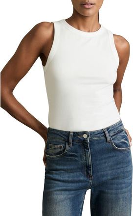 Reiss Betty Tank in White at Nordstrom, Size X-Small