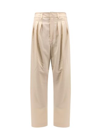 Christophe Lemaire Pleated Tailored Pants Trouser